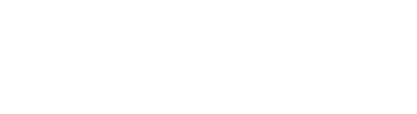 Logo fz advocaten wit